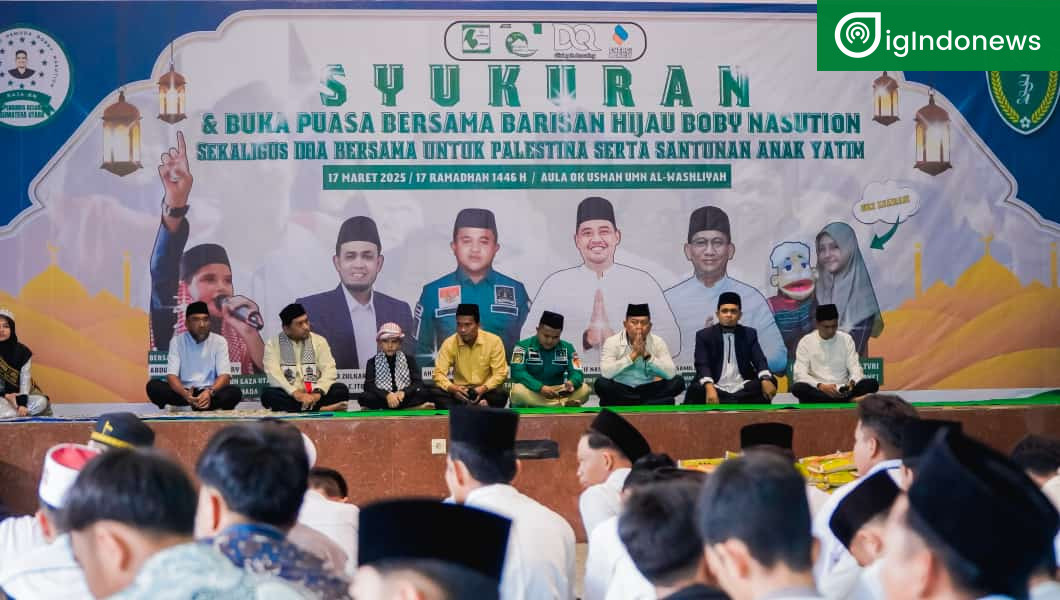 BAJA-BN Gelar Syukuran dan Doa Bersama untuk Palestina, Perkuat Dukungan bagi Bobby Nasution di Sumut