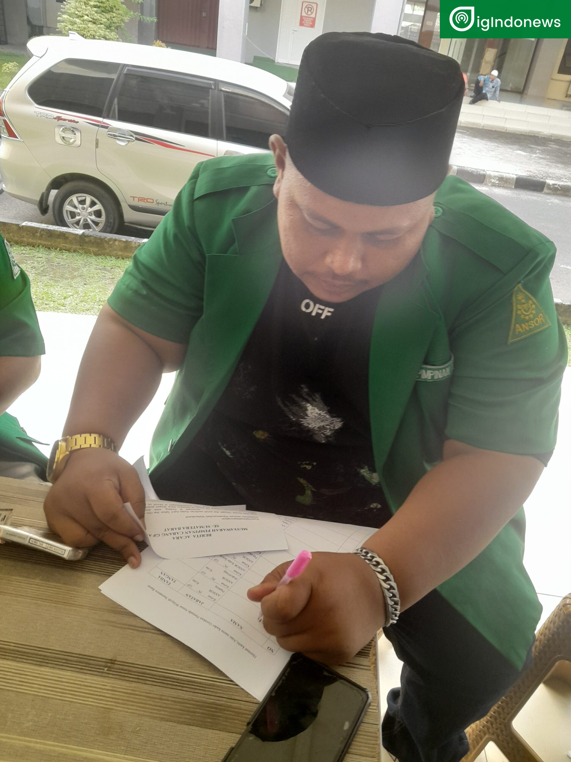 Ketua PC GP Ansor Kota Padang