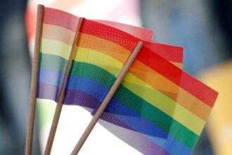 Ilustrasi Bendera LGBT. Foto BBC