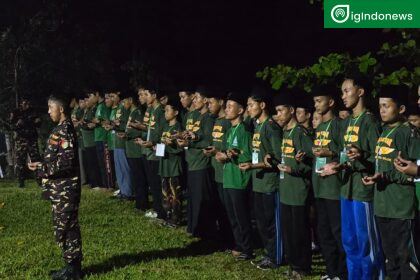 Upacara Pembaiatan Ansor Banser Kota Solok