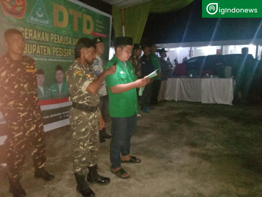 Ketua PC GP Ansor Pesisir Selatan Yafris Oktovendra