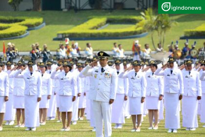 Sangat Istimewa Bupati Sijunjung Ditunjuk Menjadi Komandan Upacara Dihadapan Presiden RI Prabowo Subianto Pada Upacara Wisuda IPDN 2025