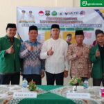 Wabub H Iradatillah Bersama Yayasan STIT Alyaqin Muaro Melepas Keberangkatan Dendy dan Zikri Ke Malaysia Di Kampus STIT Muaro