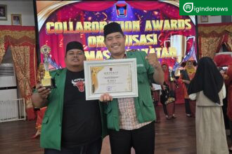 PC GP Ansor Kota Padang Raih Juara 1 Collaboration Award Kota Padang 2025