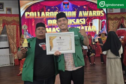 PC GP Ansor Kota Padang Raih Juara 1 Collaboration Award Kota Padang 2025