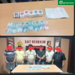 Digerebek Siang Bolong, 6 Pelaku Judi Kartu Diciduk Satreskrim Polres Sijunjung dalam Ops Pekat 2026